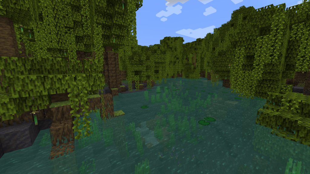Las namorzynowy - Minecraft