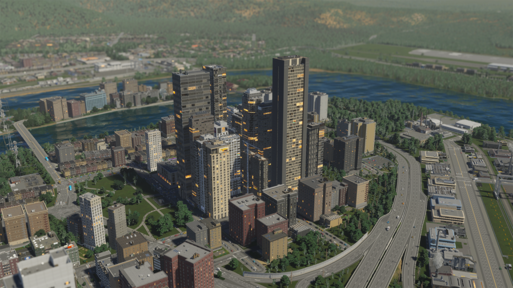 Zapotrzebowanie na biura w Cities: Skylines II