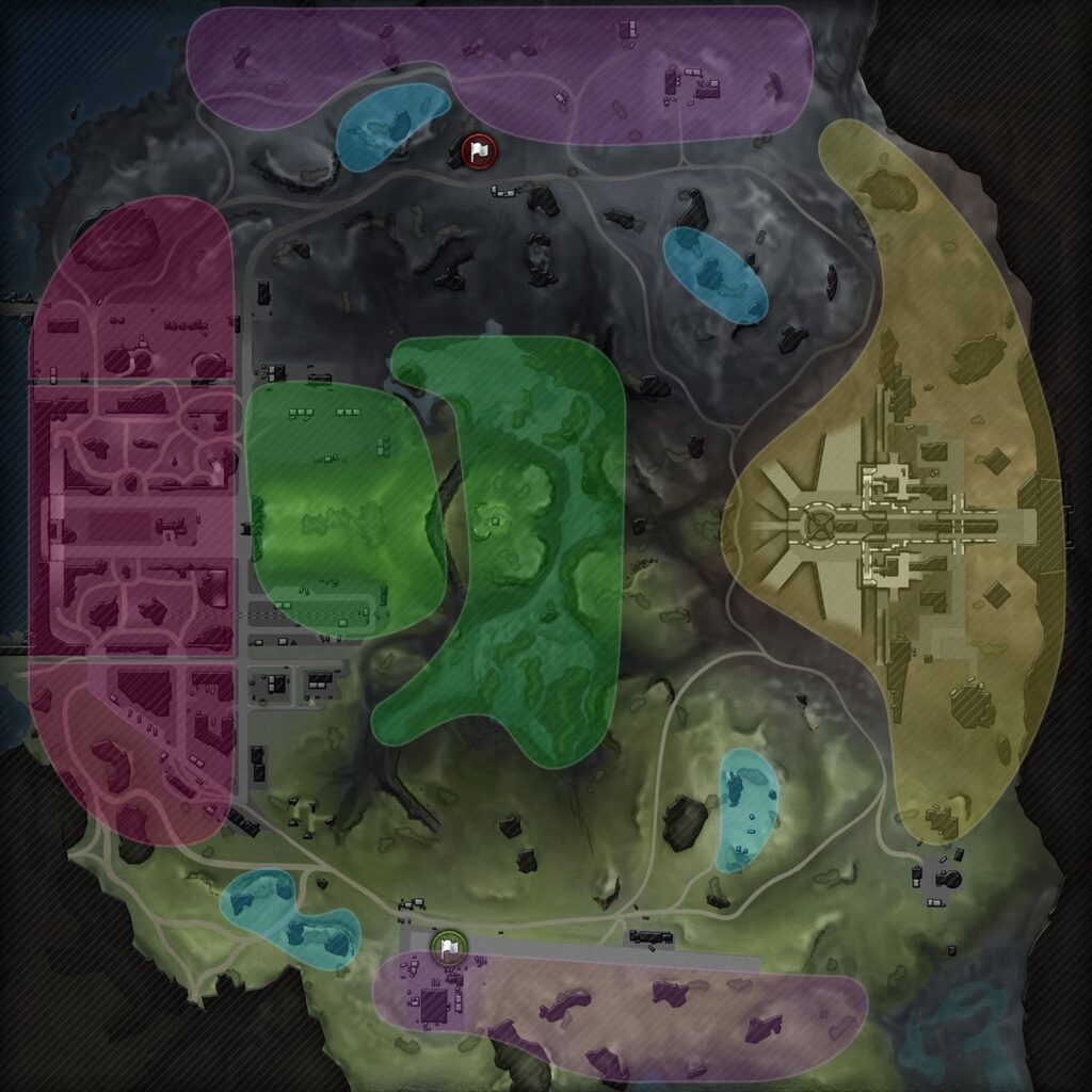 World of Tanks mapa Nordskar