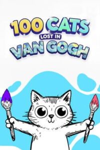 100 Cats Lost in Van Gogh’s Brushstrokes