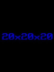 20x20x20