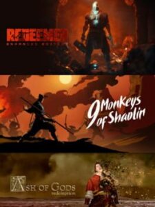 9 Monkeys of Shaolin + Ash of Gods + Redeemer: Bundle