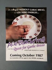 Ace Blackring in the Quest for Garlic Bread