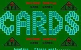Amstrad Shuffle Card Games