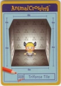 Animal Crossing-e: D08 - Design Card: Triforce Tile