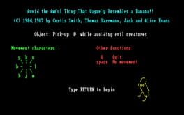 Avoid the Awful Thing that Vaguely Resembles a Banana!!