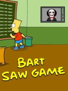 Bart Simpson Saw Game