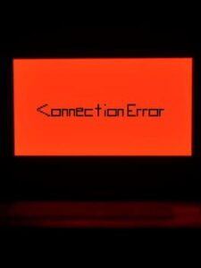 Connection Error