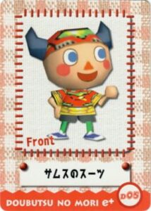 Doubutsu no Mori e+: D05 - Design Card: Samus no Suit