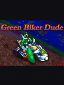 Green Biker Dude