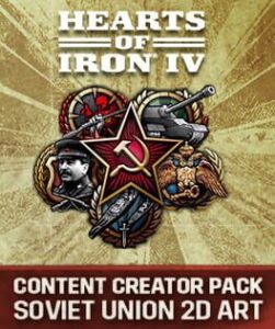 Hearts of Iron IV: Content Creator Pack - Soviet Union 2D Art