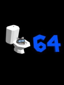 Katze Stuck in the Toilet 64