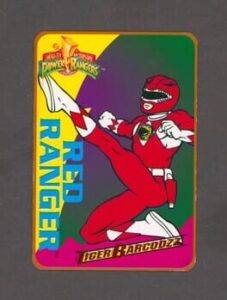 Mighty Morphin Power Rangers: Tiger Barcodzz - 12: Red Ranger