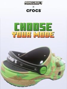 Minecraft x Crocs: Choose Your Mode