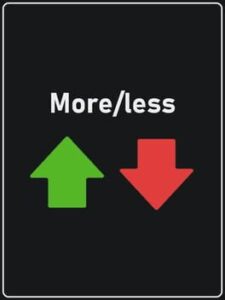 More/Less