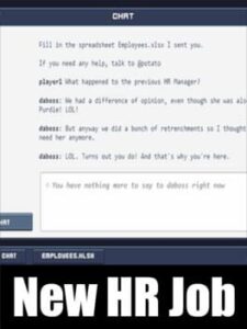 New HR Job