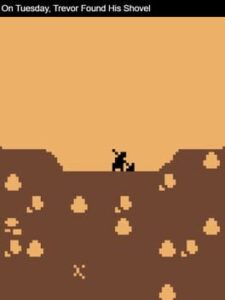 On Tuesday, Trevor Found His Shovel