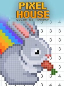 Pixel House: Color by Number