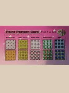 Pokémon Channel-e: Paint Pattern Card - Poké A La Card
