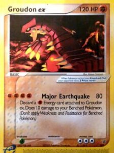 Pokémon-e TCG: Groudon ex