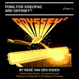 Pong for VideoPac and Odyssey 2!