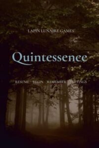 Quintessence
