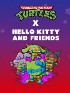 Teenage Mutant Ninja Turtles x Hello Kitty and Friends