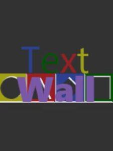 Text Wall