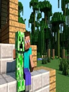 The Minecraft tribute game