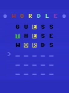 Wordle for Commodore 64