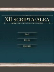 XII Scripta/Alea