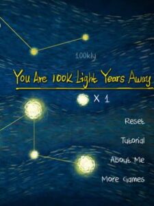 You Are 100k Light Years Away